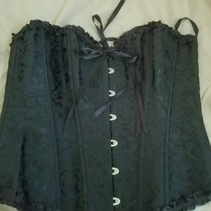 NWOT Black Corset